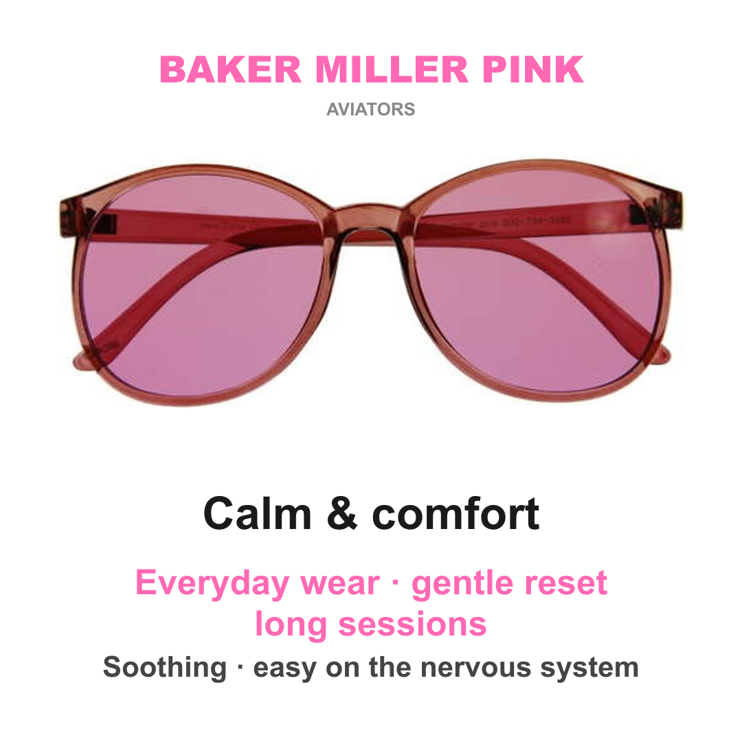 Aviators baker miller pink
